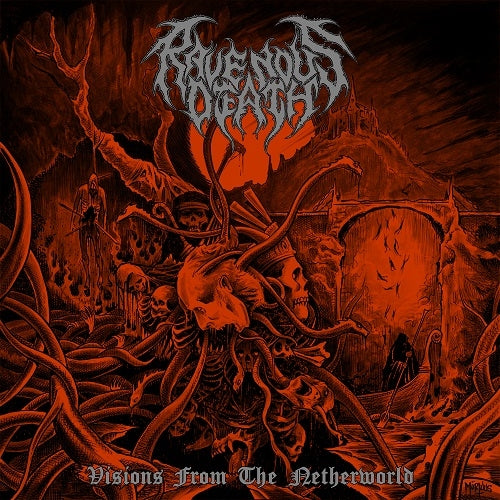 Ravenous Death - Visions From The Netherworld - DOUBLE LP GATEFOLD - Floga records