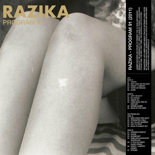 Razika - Program 91 - 10 Year Anniversary Edition - DOUBLE LP - Jansen Records