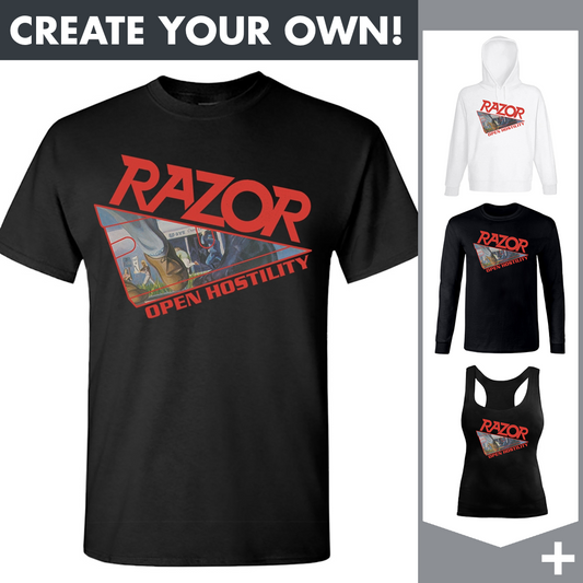 Razor - Open Hostility - Merchandising