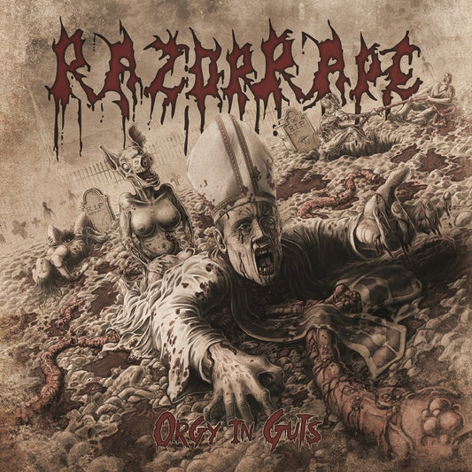 RazorRape - Orgy In Guts - CD - Rotten Roll Rex