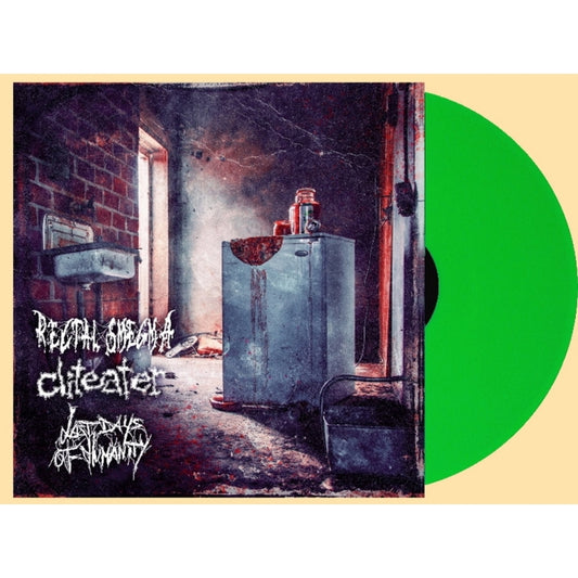 Rectal Smegma - Cliteater - Last Days Of Humanity - Split - LP COLOURED - Rotten Roll Rex