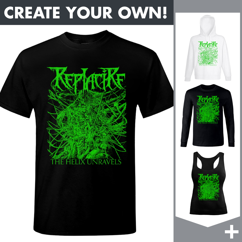 Replacire - The Helix Unravels - Merchandising