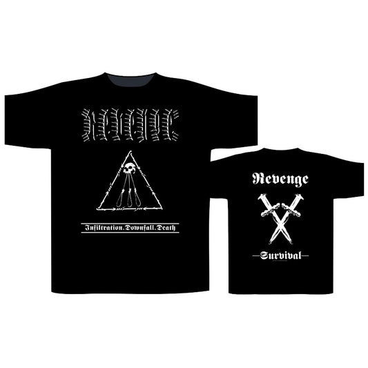 Revenge - Infiltration Downfall Death - T-shirt - Razamataz