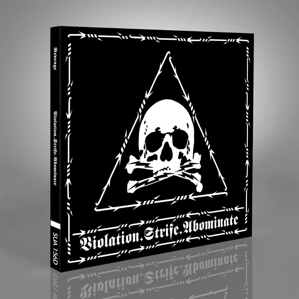 Revenge - Violation.Strife.Abominate - CD DIGIPAK - Underground Activists - Image 2