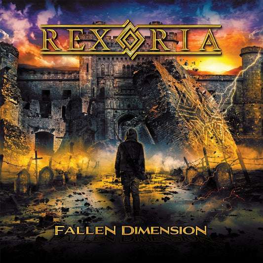 Rexoria - Fallen Dimension - LP COLOURED - Black Lodge Records - Image 2