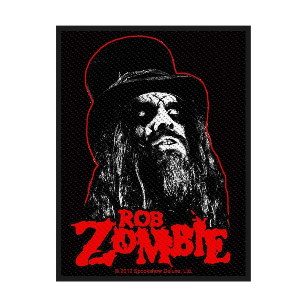 Rob Zombie - Portrait - Patch - Razamataz