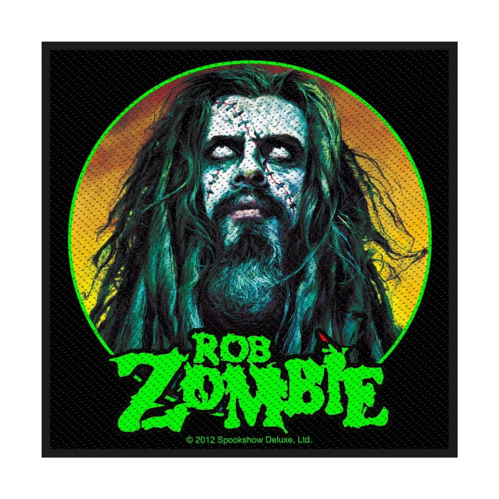 Rob Zombie - Zombie Face - Patch - Razamataz