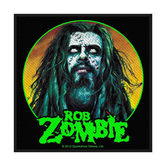 Rob Zombie - Zombie Face - Patch - Razamataz