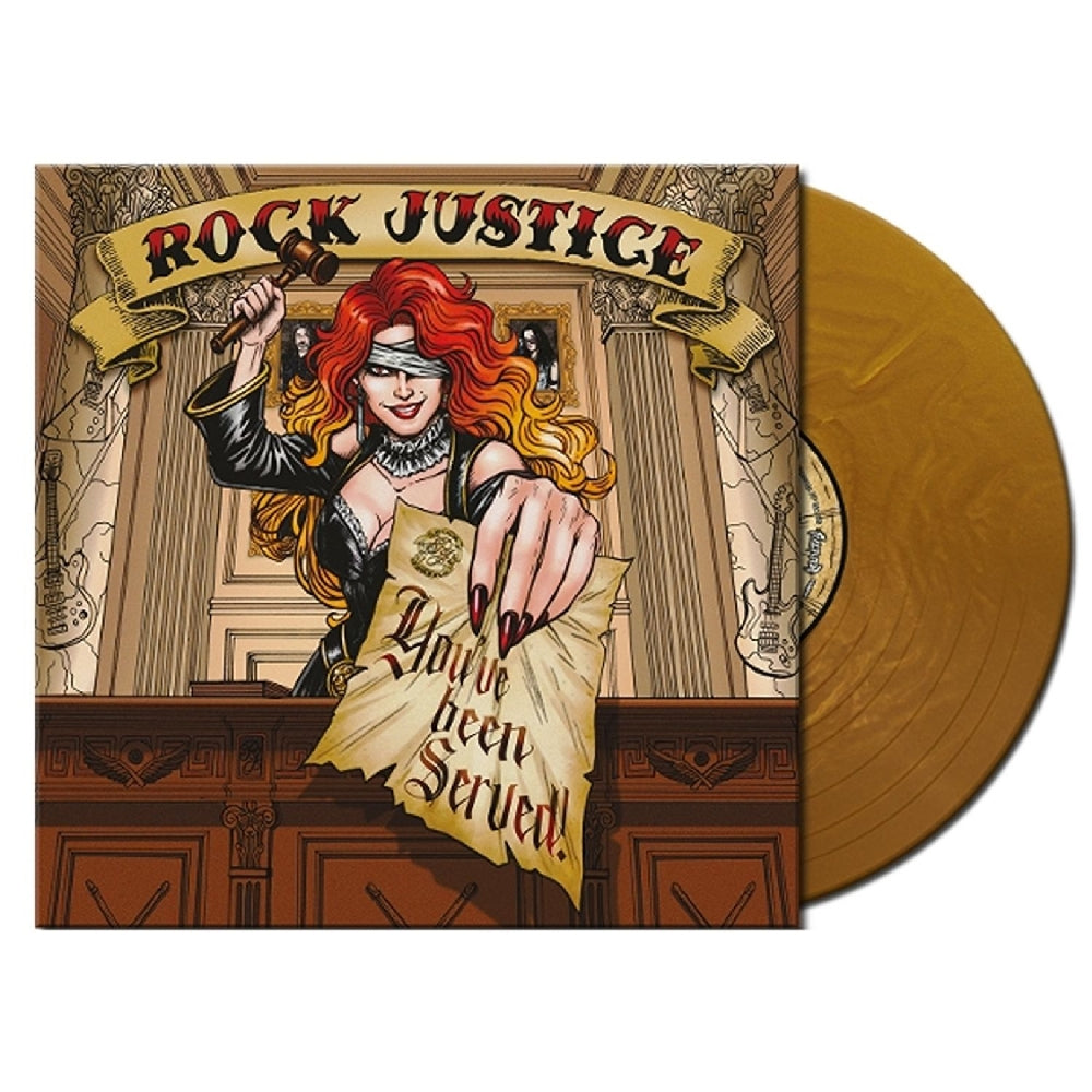 Rock Justice - You've Been Served - LP - Fireflash Records