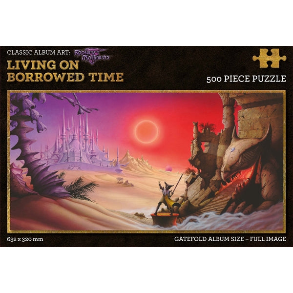Rodney Matthews - Living On Borrowed Time - Puzzle - Black Crow