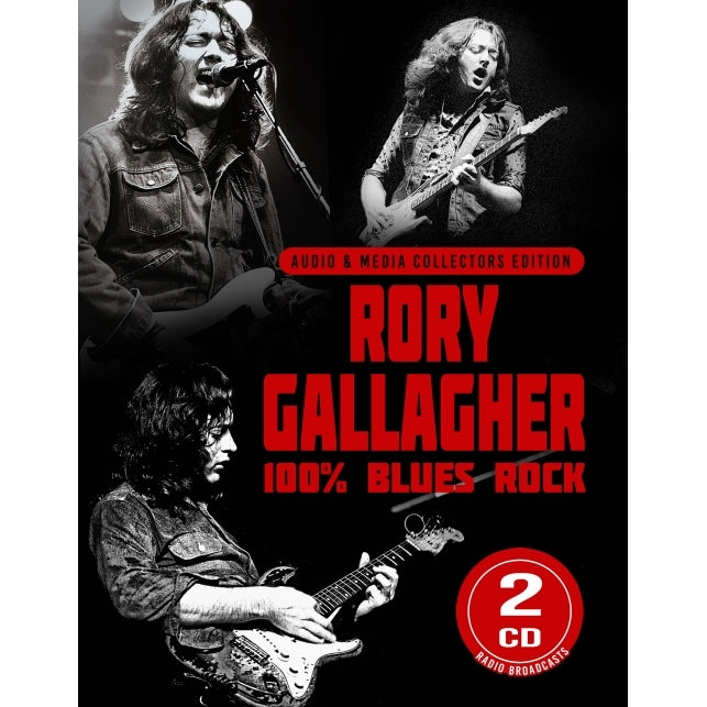 Rory Gallagher - 100% Blues Rock (Radio Broadcast Recordings) - 2CD DIGIFILE A5 - Laser Media