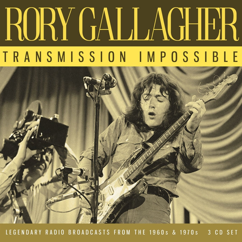 Rory Gallagher - Transmission Impossible (Legendary Broadcasts) - 3CD DIGIPAK - Eat To The Beat
