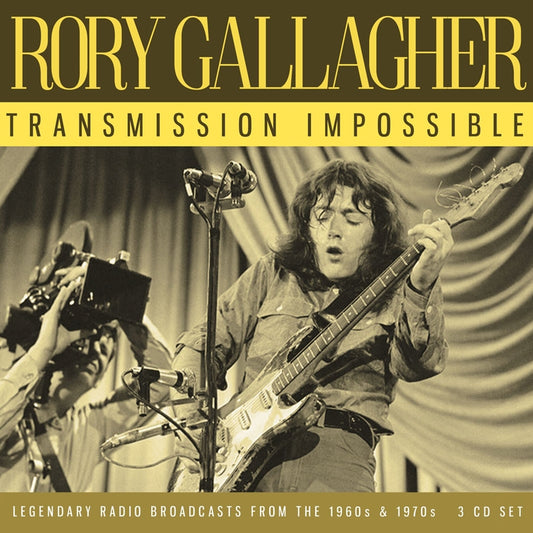 Rory Gallagher - Transmission Impossible (Legendary Broadcasts) - 3CD DIGIPAK - Eat To The Beat