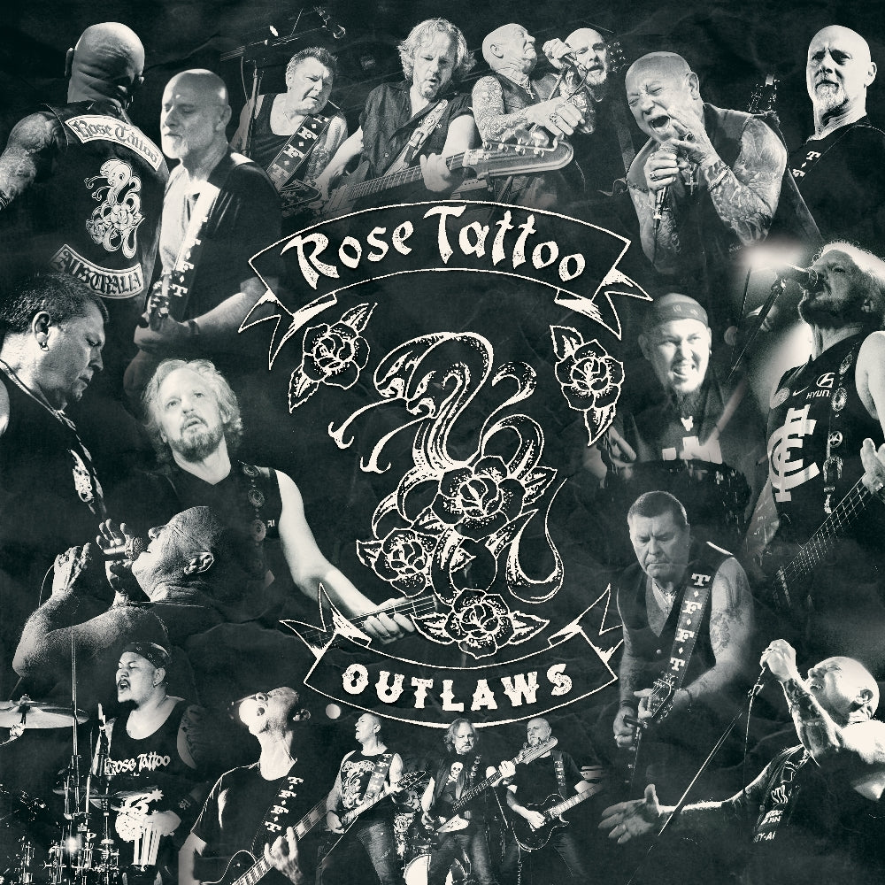 Rose Tattoo - Outlaws - DOUBLE LP GATEFOLD COLOURED - Cleopatra Records