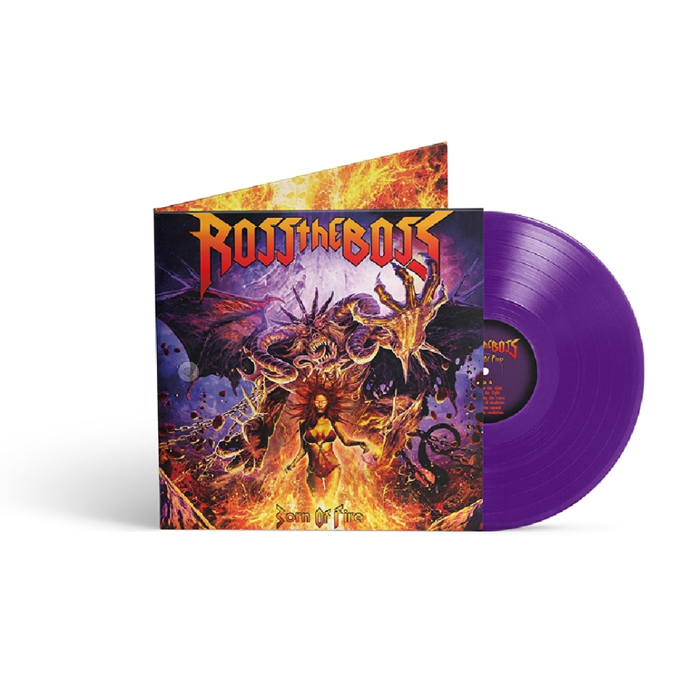 Ross The Boss - Born Of Fire - LP Gatefold Coloured - Mystic Production