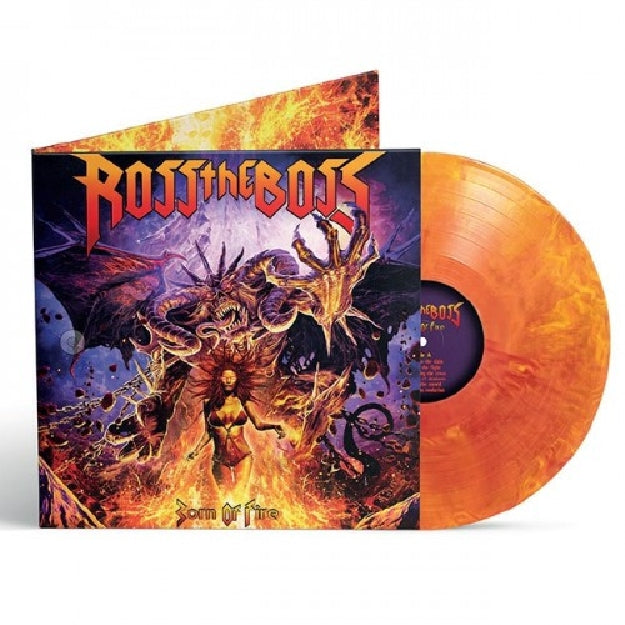 Ross The Boss - Born Of Fire - LP Gatefold Coloured - Mystic Production