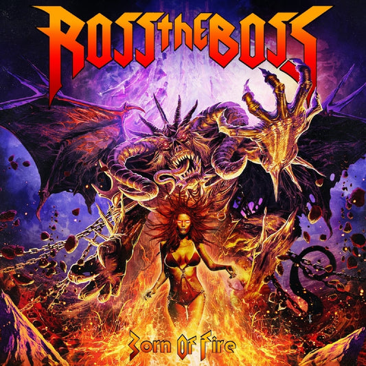 Ross The Boss - Born Of Fire - LP Gatefold Coloured - Mystic Production - Image 2