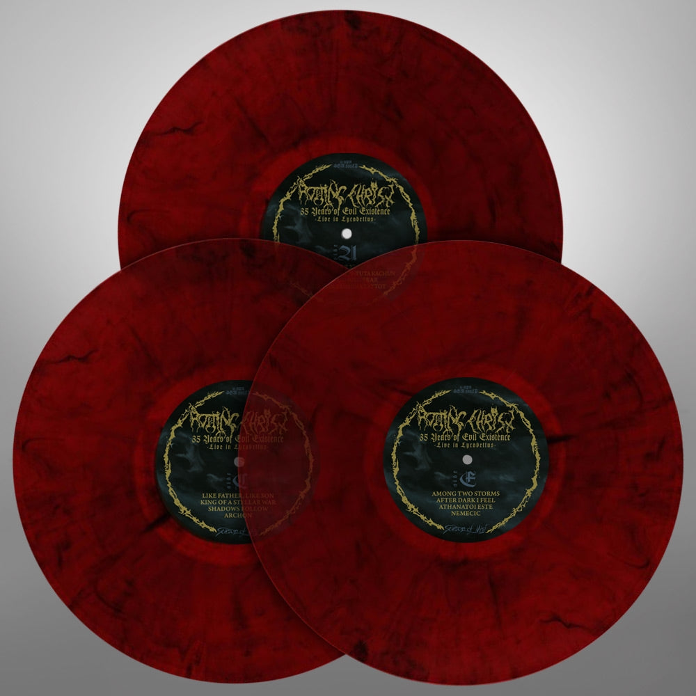 Rotting Christ - 35 Years of Evil Existence - Live in Lycabettus - 3LP GATEFOLD COLOURED - Season of Mist - Image 2