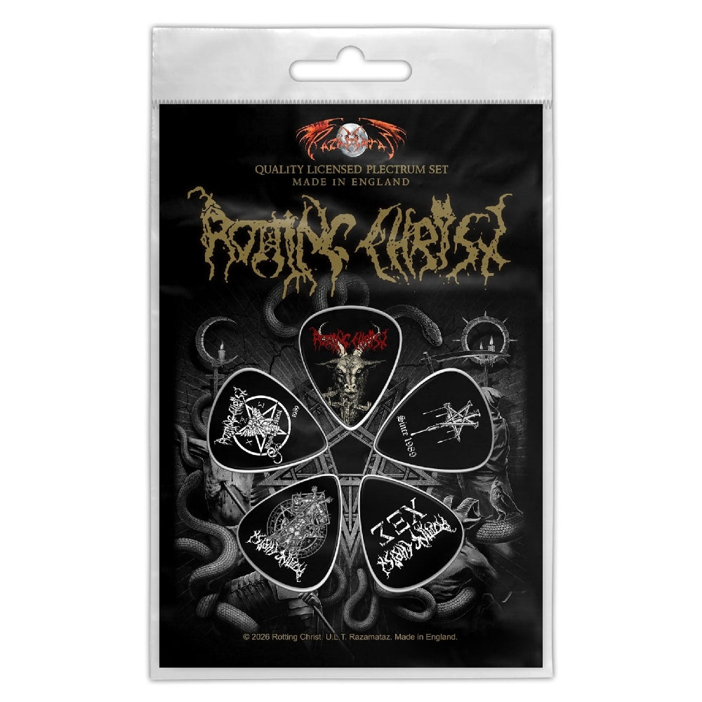Rotting Christ - 666 - Guitar Pick Set - Razamataz