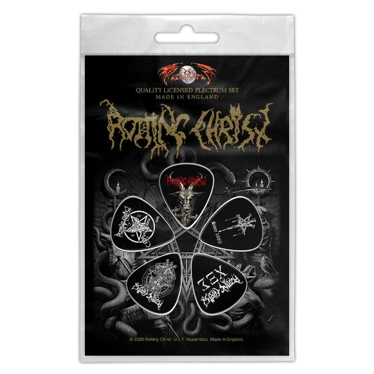 Rotting Christ - 666 - Guitar Pick Set - Razamataz
