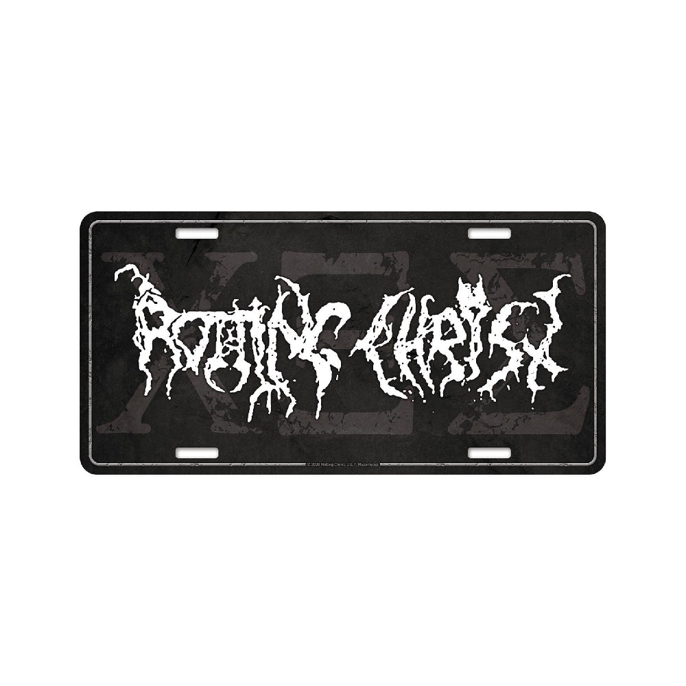 Rotting Christ - 666 - License plate - Razamataz
