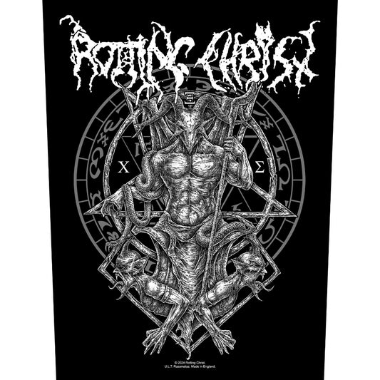 Rotting Christ - Hellenic Black Metal - BACKPATCH - Razamataz