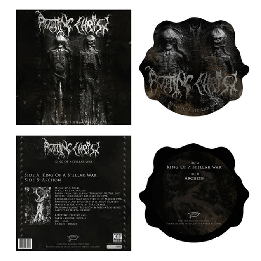 Rotting Christ - King Of A Stellar War - SHAPED VINYL - No Remorse