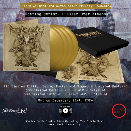Rotting Christ - Lucifer Over Athens - BOX COLLECTOR - Sevan Mater