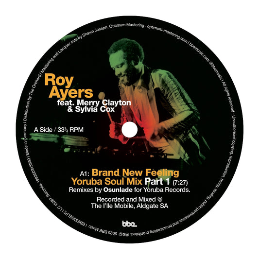 Roy Ayers - Brand New Feeling - Yoruba Soul Remixes - LP - BBE Music