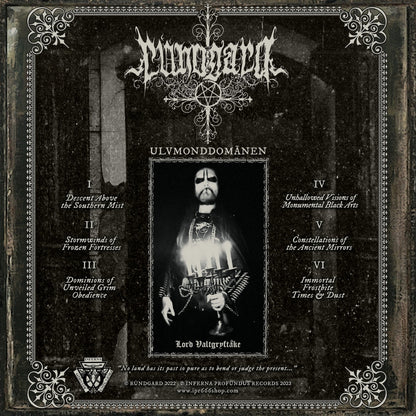 Rundgard - Ulvmonddomanen - LP - Inferna Profundus Records - Image 2