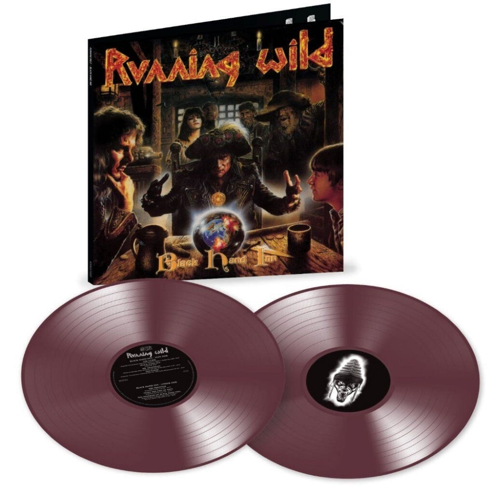 Running Wild - Black Hand Inn - DOUBLE LP GATEFOLD COLOURED - BMG