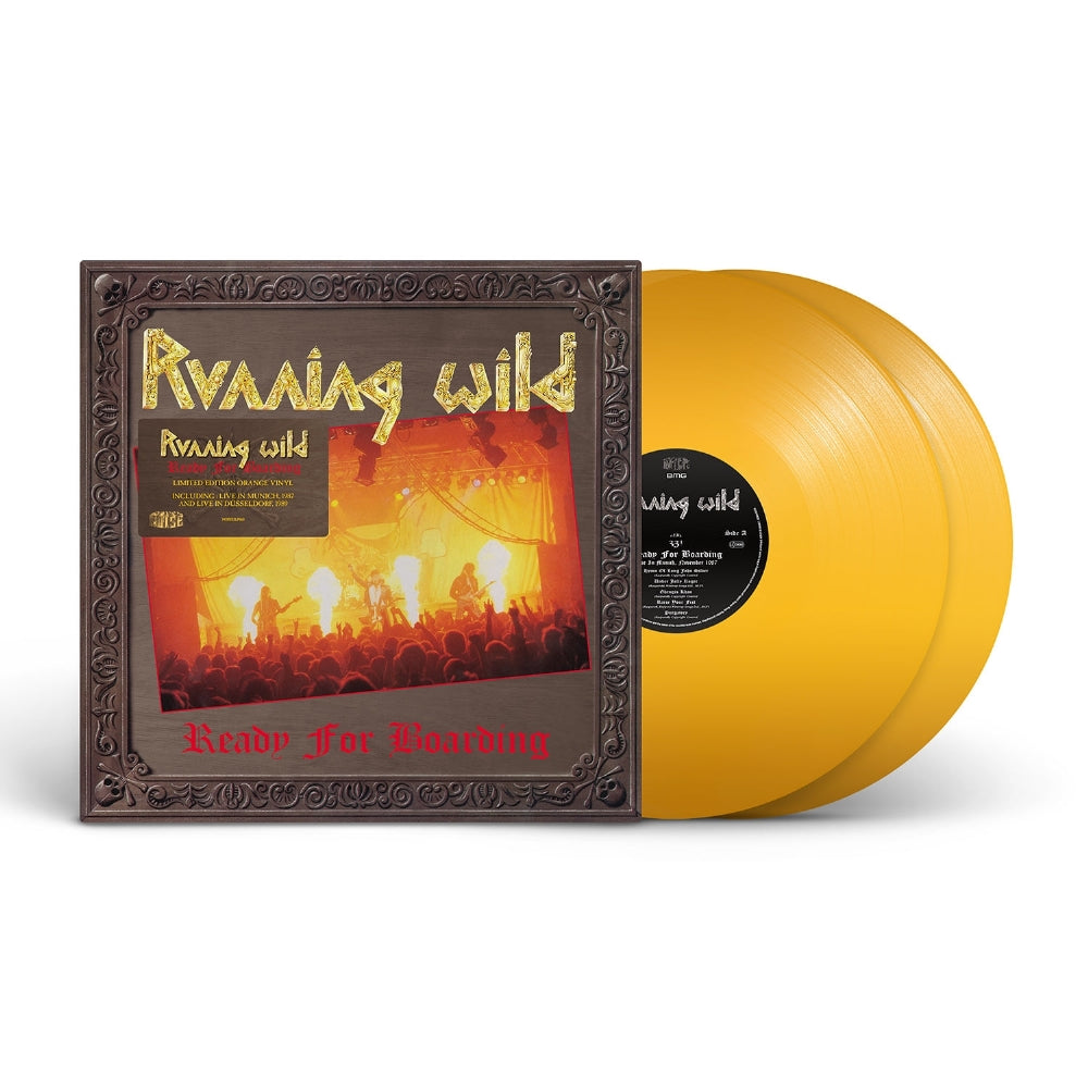Running Wild - Ready For Boarding - DOUBLE LP GATEFOLD COLOURED - BMG