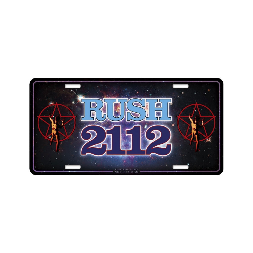 Rush - 2112 - License plate - Razamataz