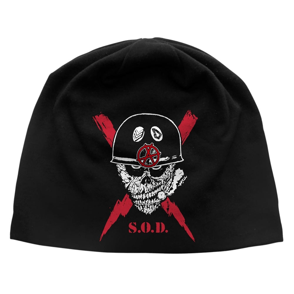 S.O.D. - Scrawled Lightning - Beanie Hat - Razamataz