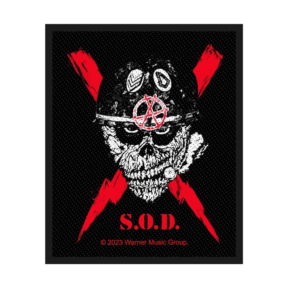 S.O.D. - Scrawled Lightning - Patch - Razamataz