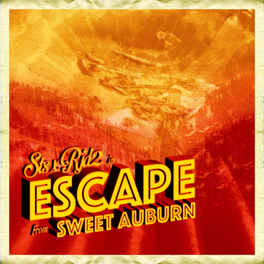 STS x RJD2 - Escape From Sweet Auburn - DOUBLE LP COLOURED - RJ's Electrical Connections