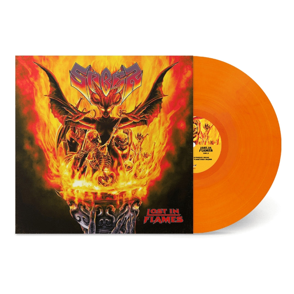 Saber - Lost In Flames - LP COLOURED - Rock Of Angels Records