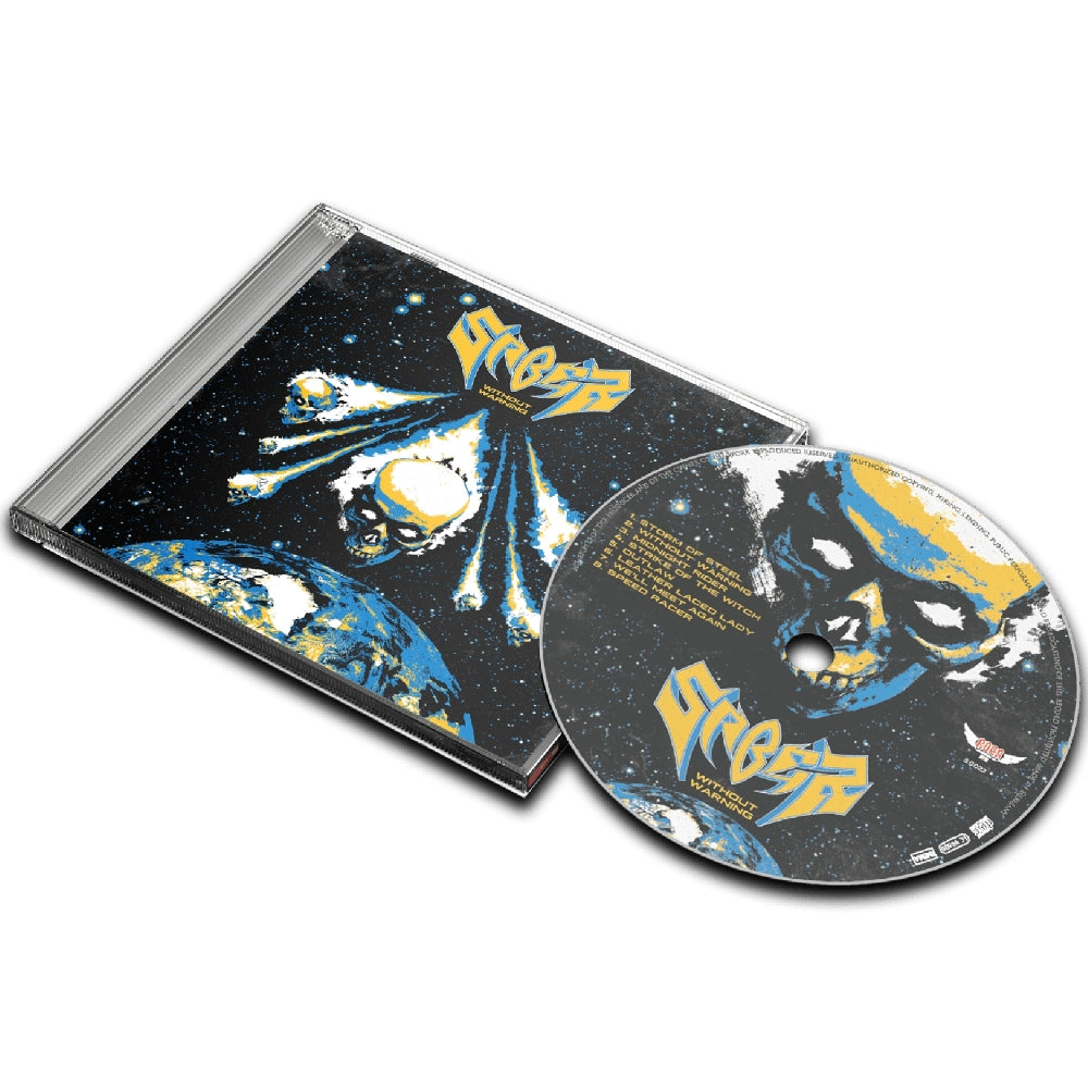Saber - Without Warning - CD - Rock Of Angels Records - Image 2