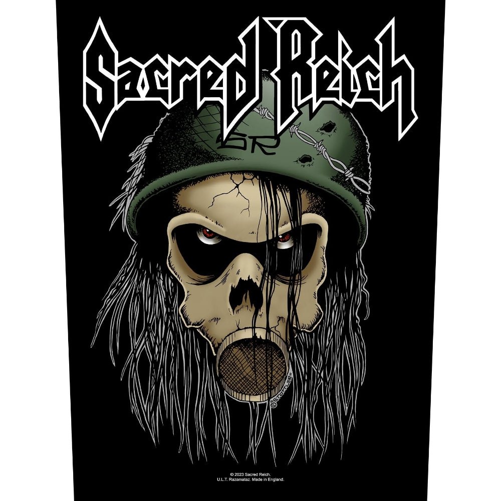 Sacred Reich - Od - BACKPATCH - Razamataz