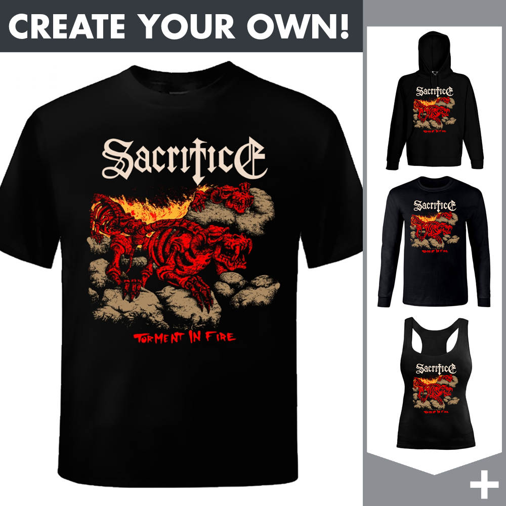 Sacrifice - Torment In Fire - Merchandising