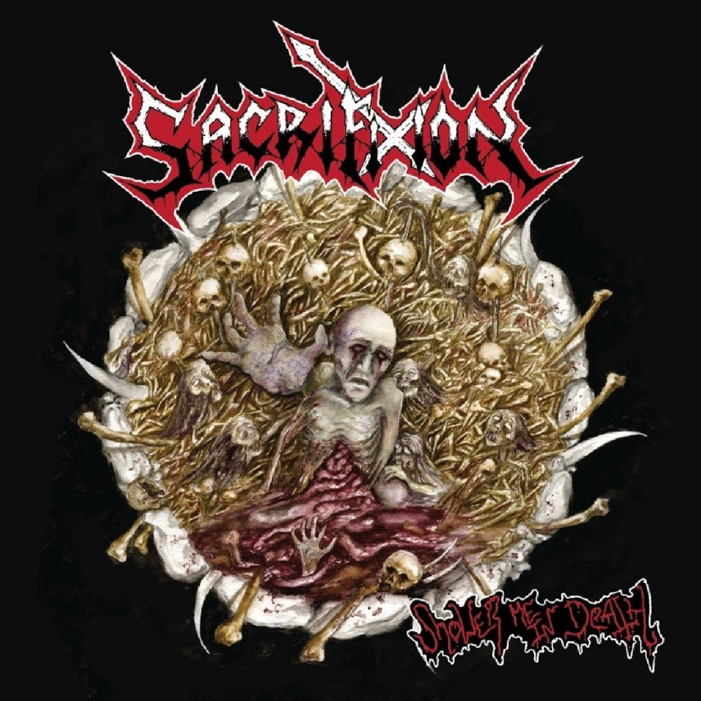 Sacrifixion - Shower Me In Death - 7" vinyl - Hells Headbangers Records - Image 2