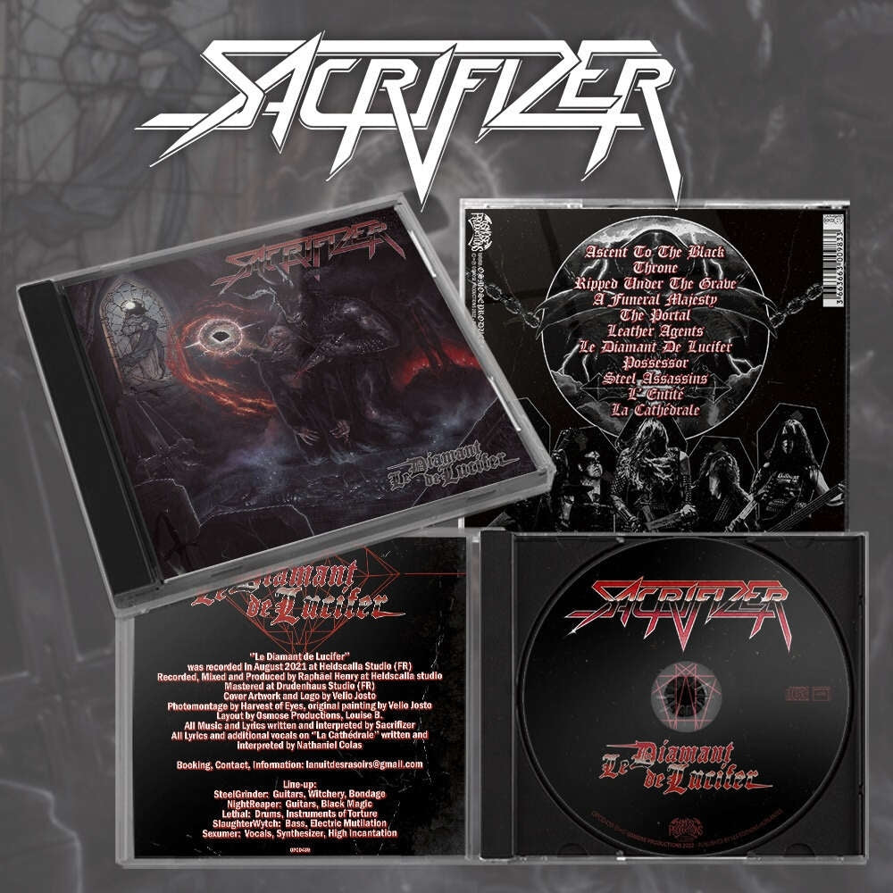 Sacrifizer - Le Diamant De Lucifer - CD - Osmose Productions - Image 2
