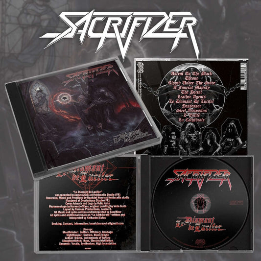 Sacrifizer - Le Diamant De Lucifer - CD - Osmose Productions - Image 2