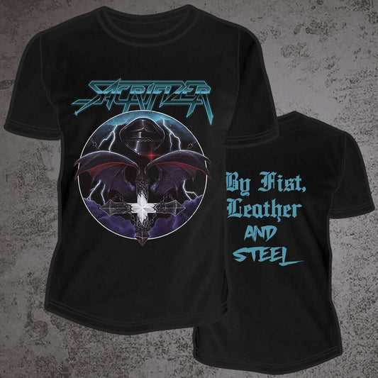 Sacrifizer - Leather And Steel - T-shirt - Osmose Productions