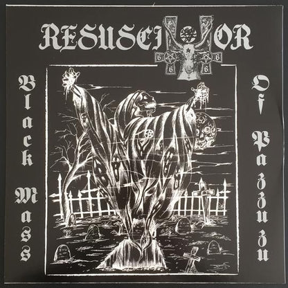 Sacriphyx - Resuscitator - Peninsula Of Graves / Black Mass Of Pazzuzu - LP - Nuclear War Now - Image 2