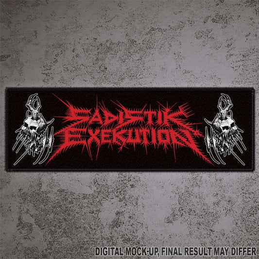 Sadistik Exekution - SaDex Logo - Patch - Osmose Productions