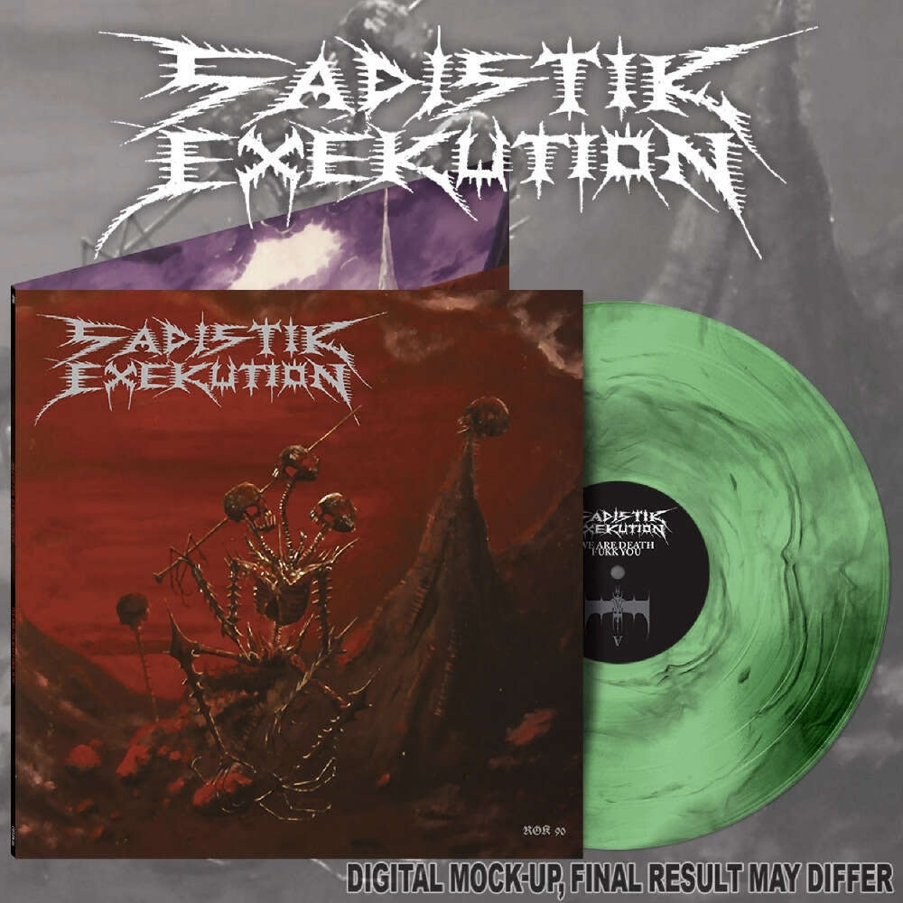 Sadistik Exekution - We Are Death Fukk You - LP Gatefold Coloured - Osmose Productions