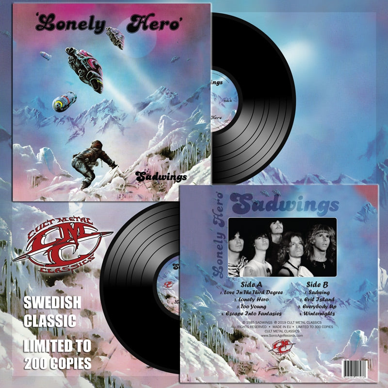 Sadwings - Lonely Hero - LP - Sonic Age Records - Image 2