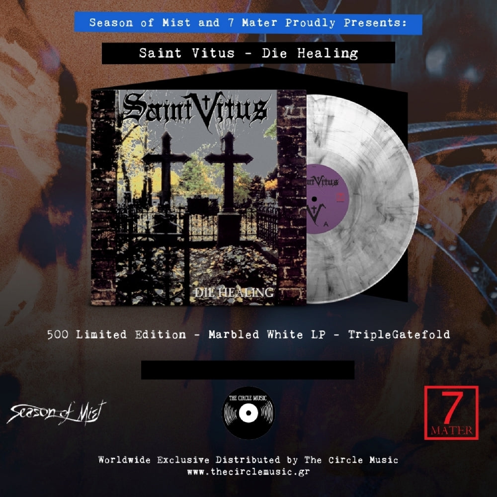 Saint Vitus - Die Healing - LP Gatefold Coloured - Sevan Mater