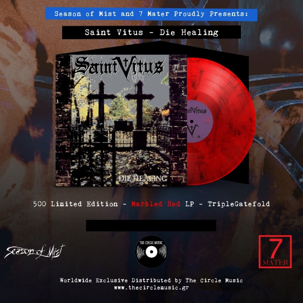 Saint Vitus - Die Healing - LP Gatefold Coloured - Sevan Mater